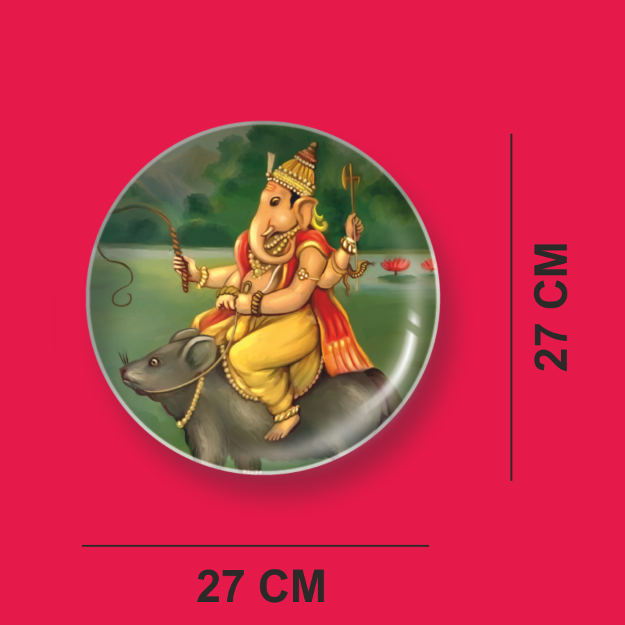 GANESH ON HIS VAAHANA