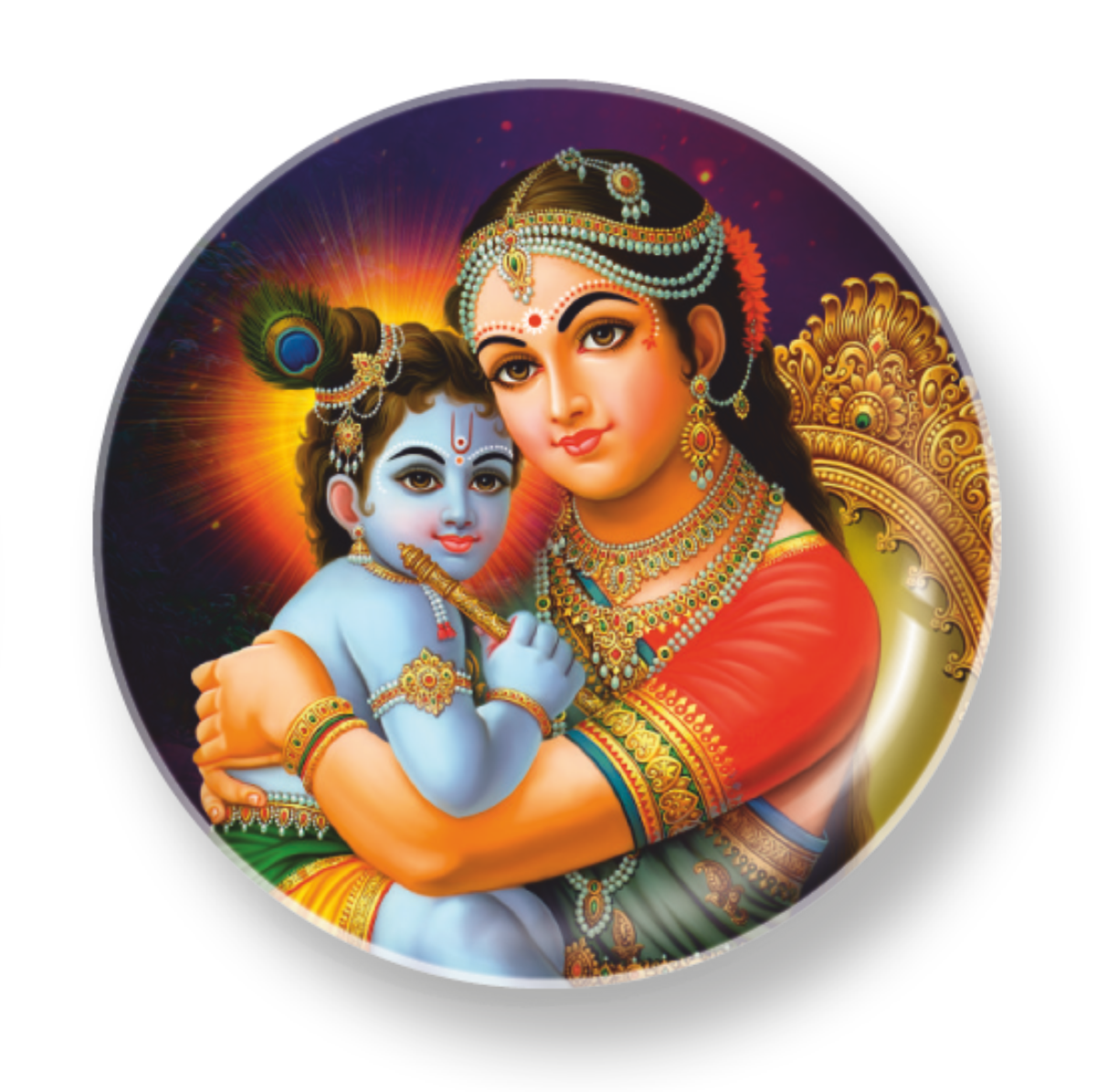 YASHODA AND KRISHNA