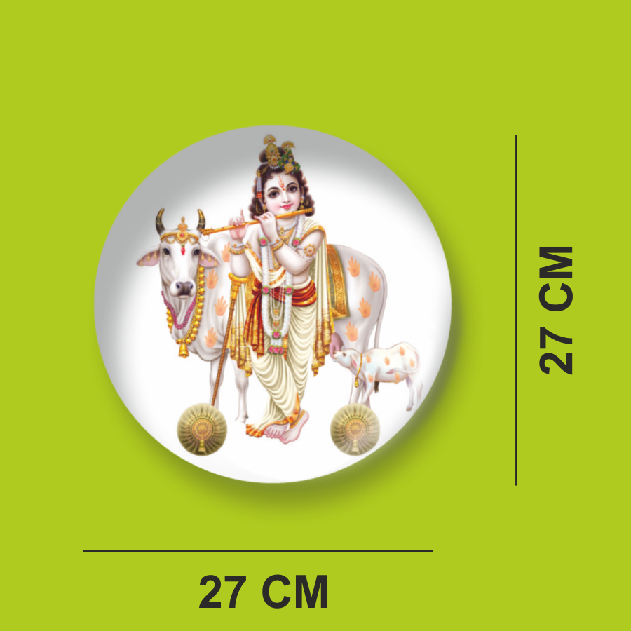 KRISHNA WITH COW