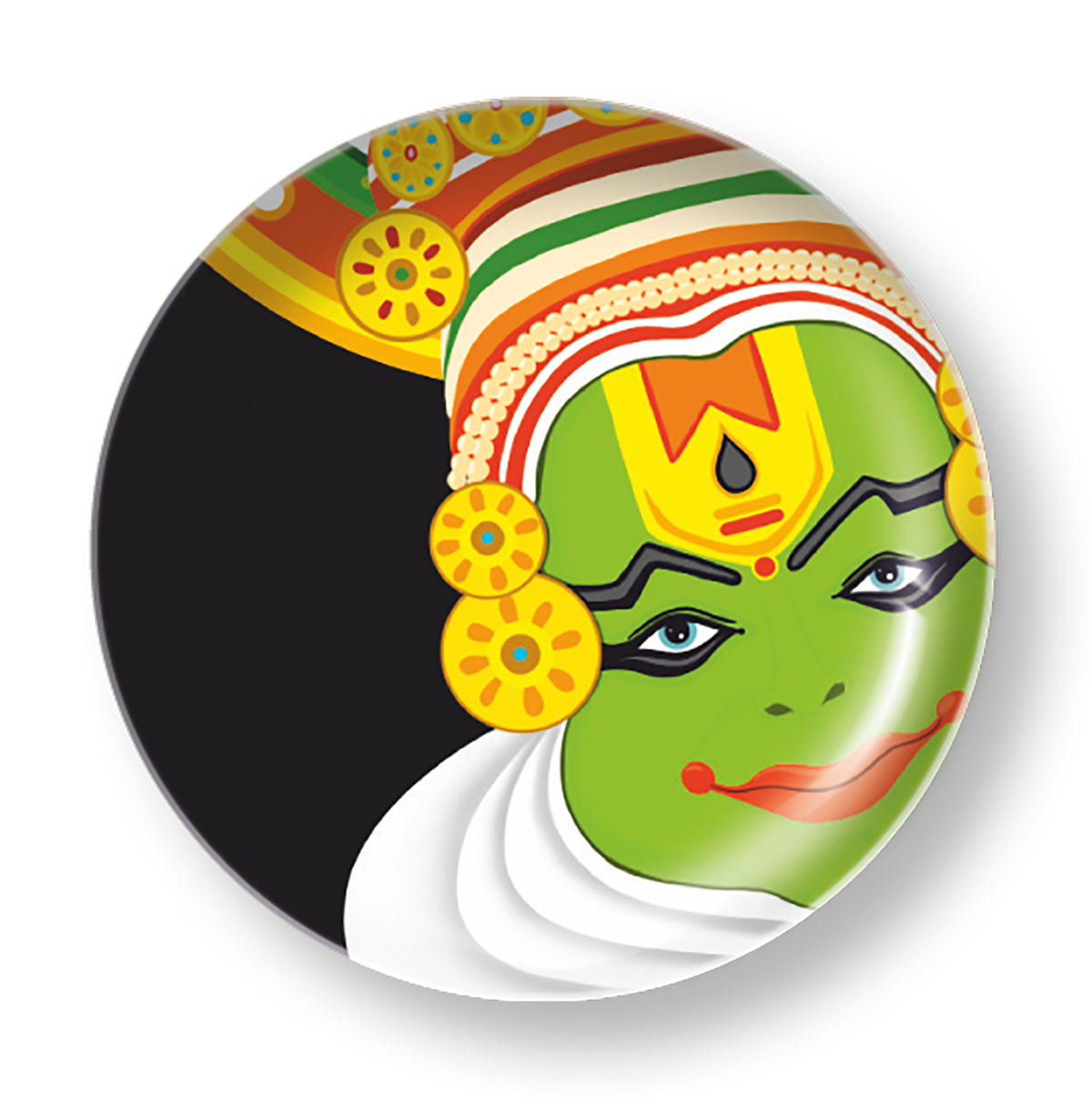 KATHAKALI ARTIST FACE