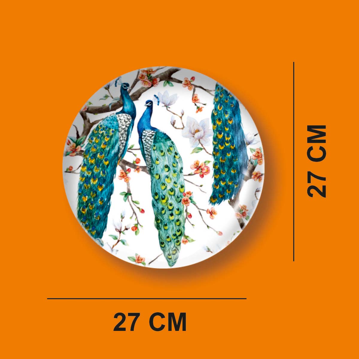 TWO PEACOCKS
