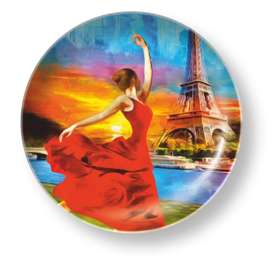 DANCER BY THE EIFFEL