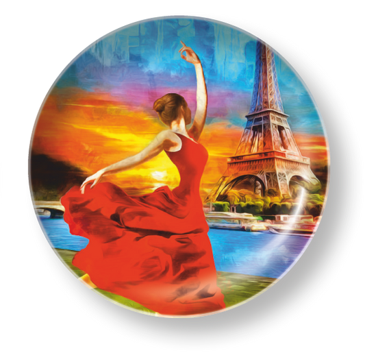 DANCER BY THE EIFFEL