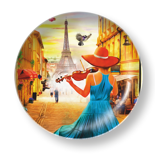 VIOLINIST BY THE EIFFEL