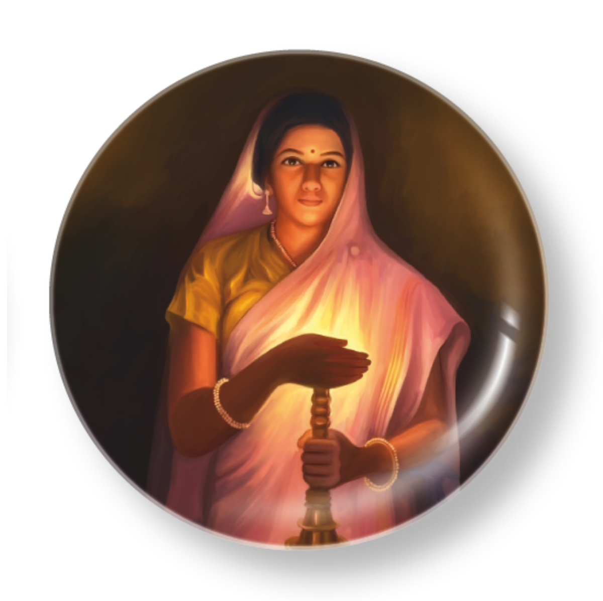 LADY WITH LAMP