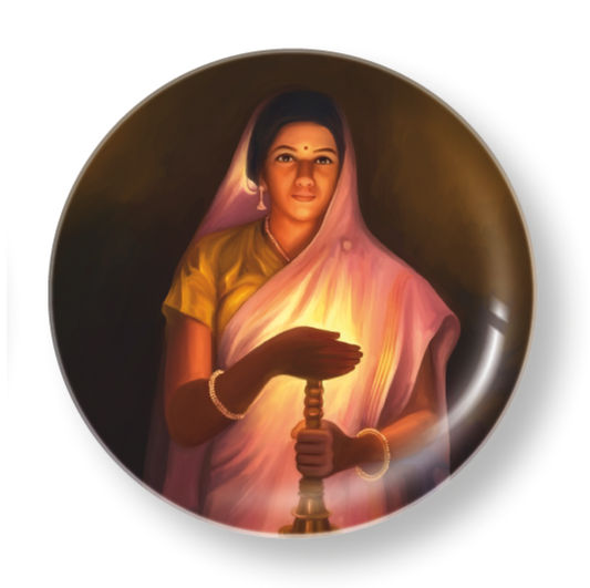 LADY WITH LAMP