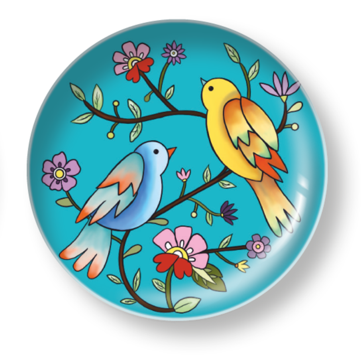 BIRDS IN THE GARDEN