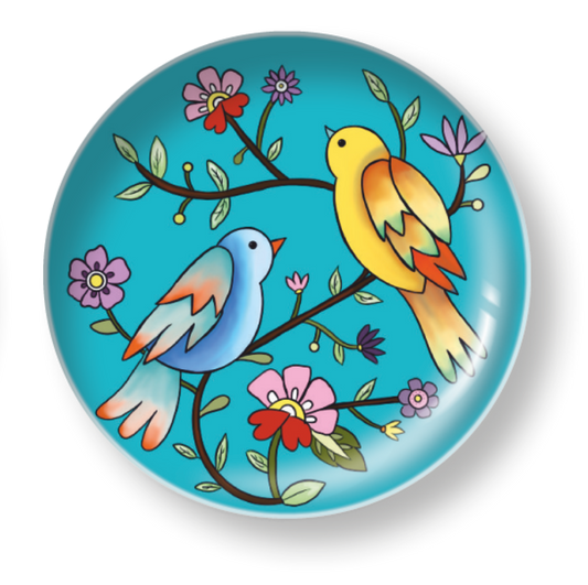 BIRDS IN THE GARDEN