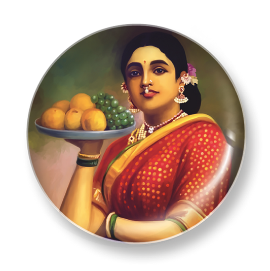 LADY WITH FRUITS