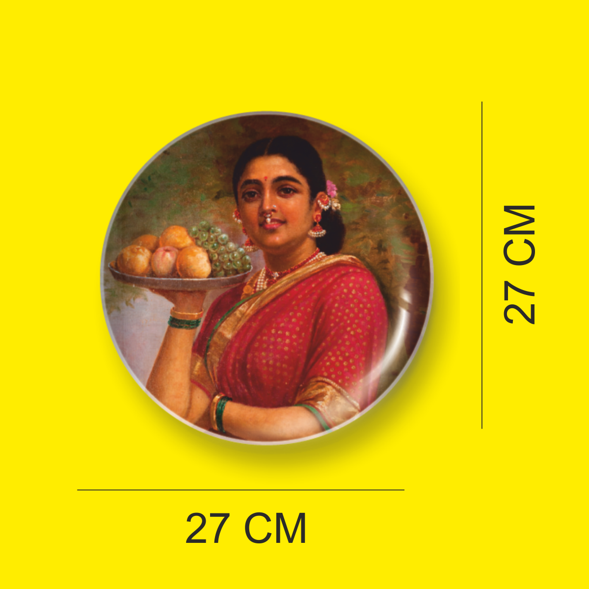 LADY WITH FRUITS
