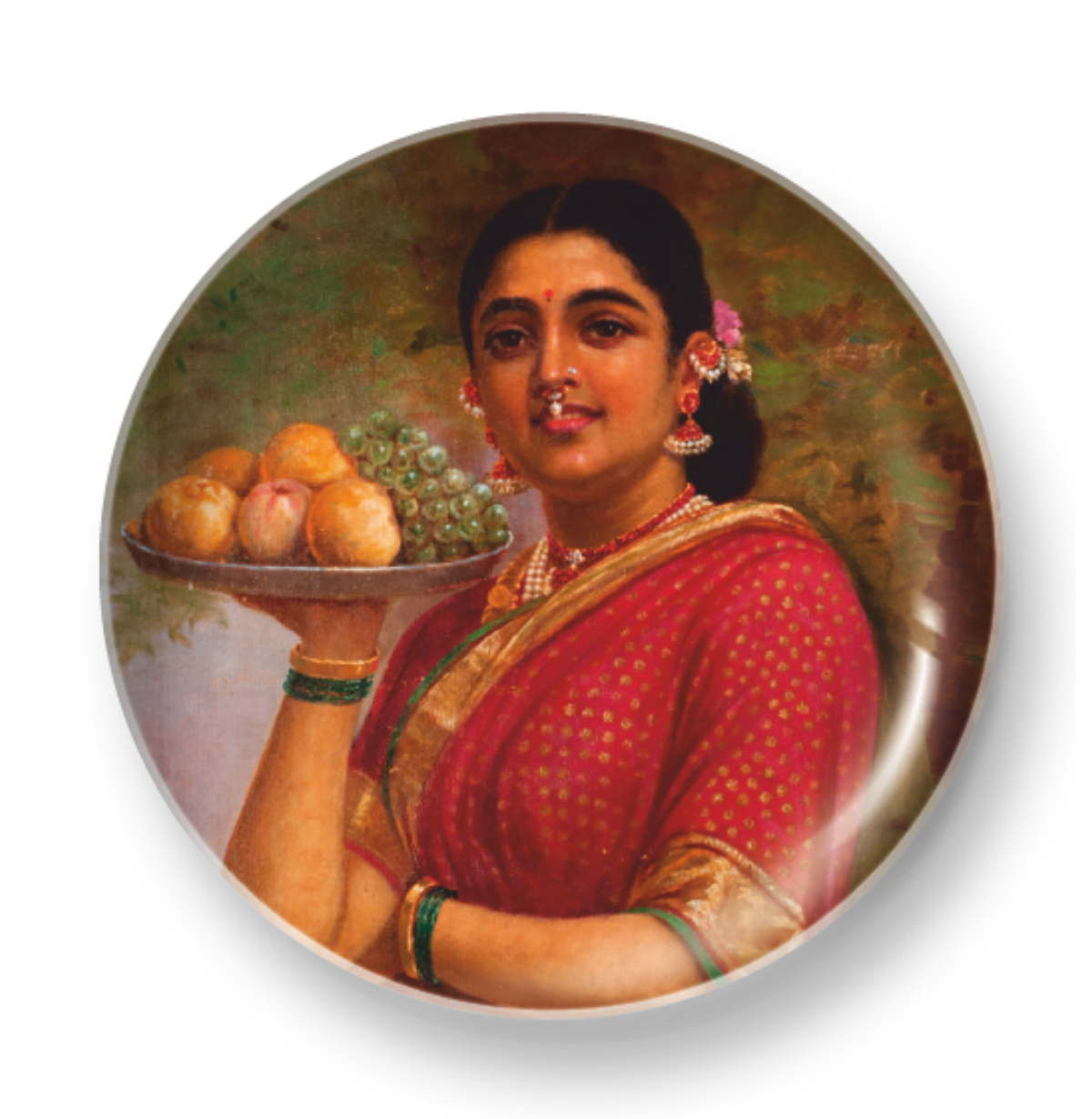 LADY WITH FRUITS