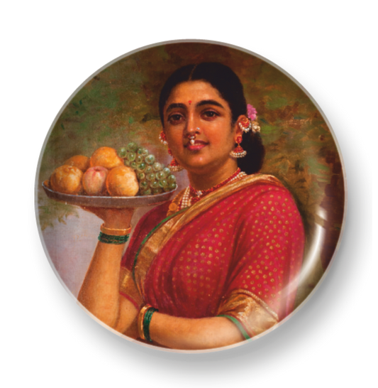 LADY WITH FRUITS