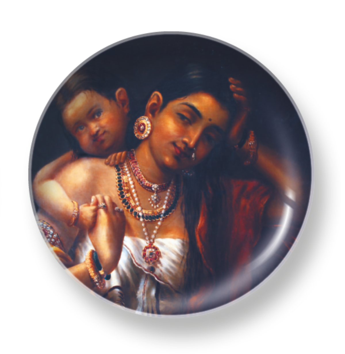 YASODHA AND KRISHNA