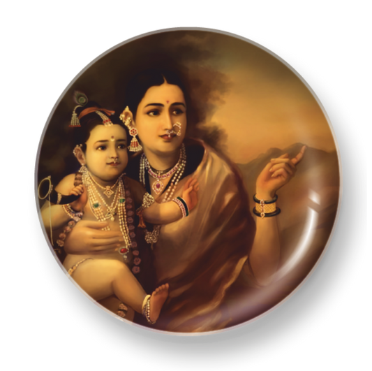 YASODHA AND KRISHNA