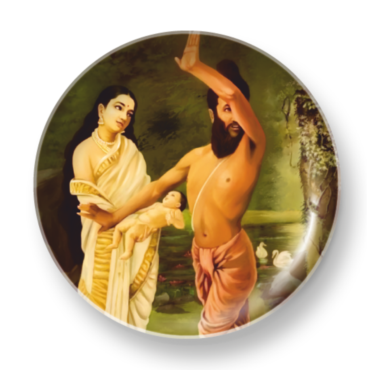 BIRTH OF SHAKUNTALA