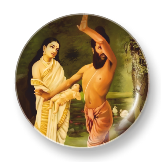 BIRTH OF SHAKUNTALA