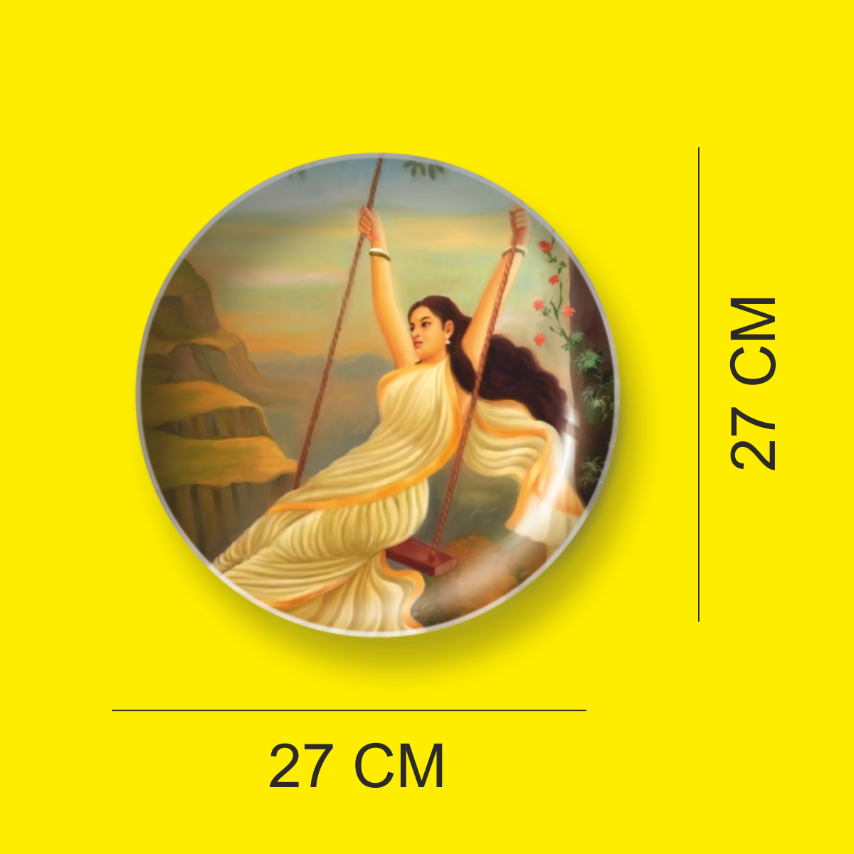MOHINI ON A SWING