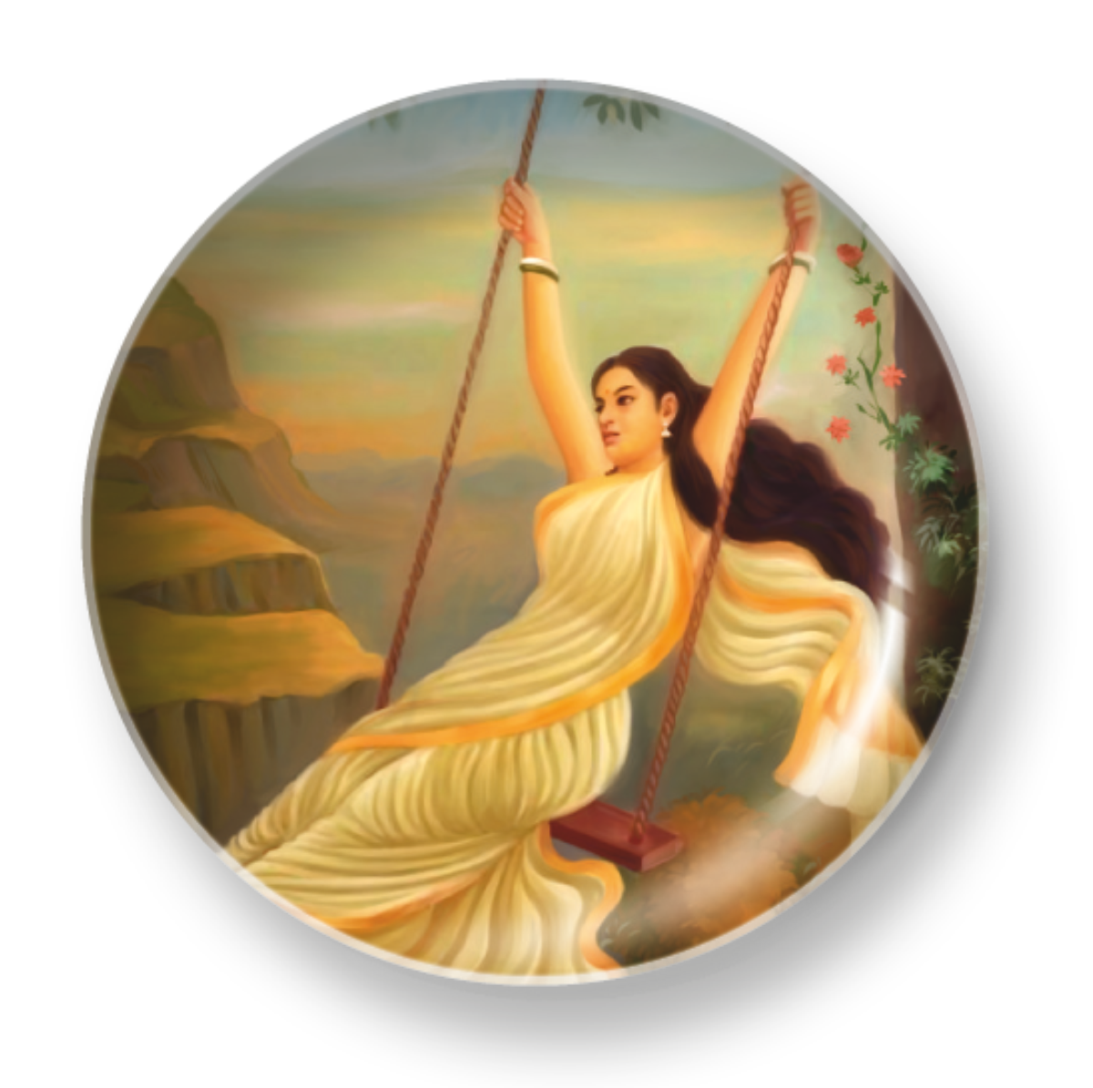 MOHINI ON A SWING