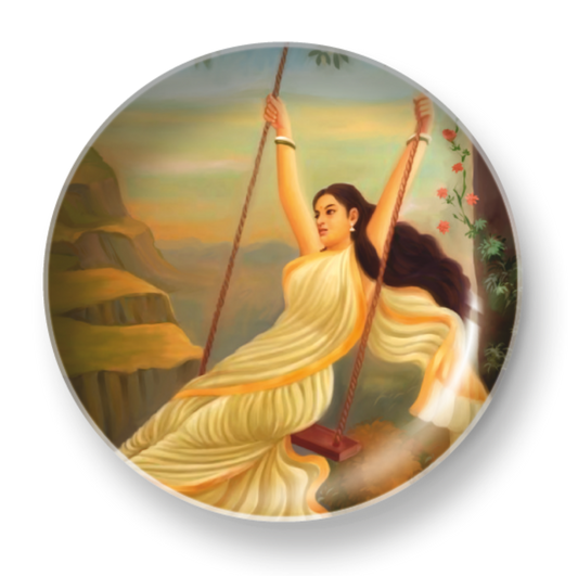 MOHINI ON A SWING