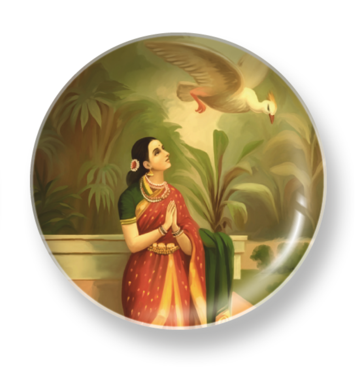 DAMAYANTI AND THE SWAN