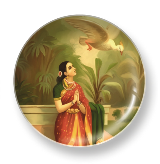 DAMAYANTI AND THE SWAN