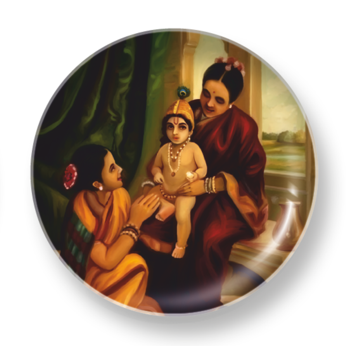 KRISHNA ON THE LAP