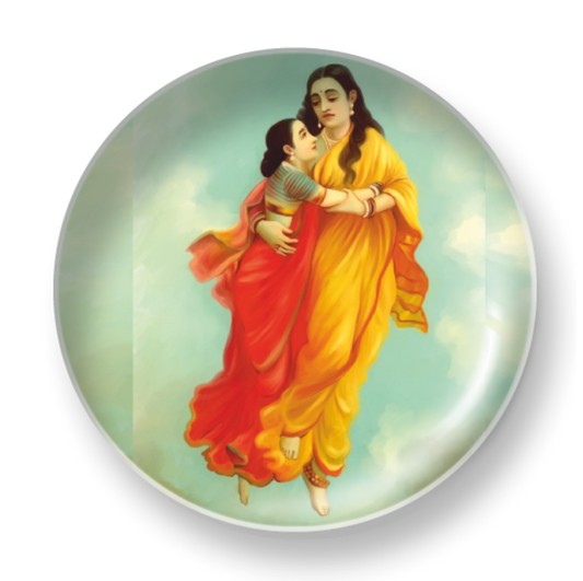 MENAKA AND SHAKUNTALA