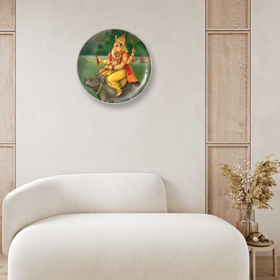 GANESH ON HIS VAAHANA