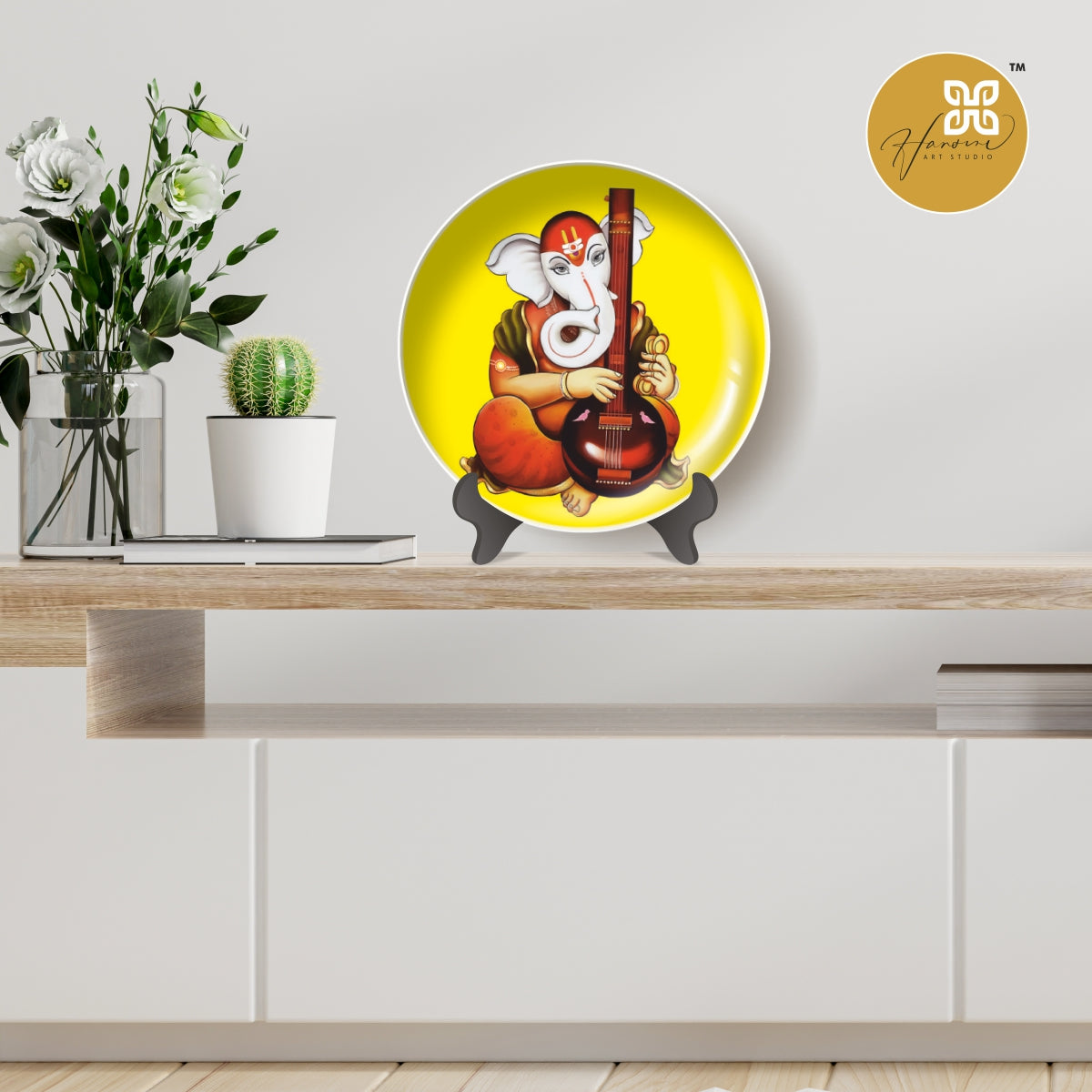 GANESHA PLAYING TANPURA