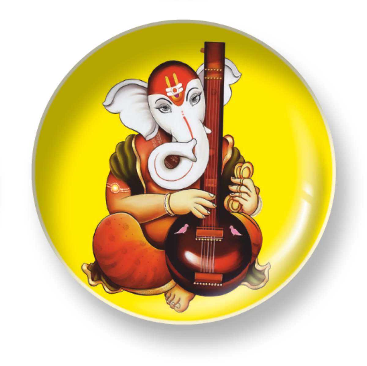 GANESHA PLAYING TANPURA