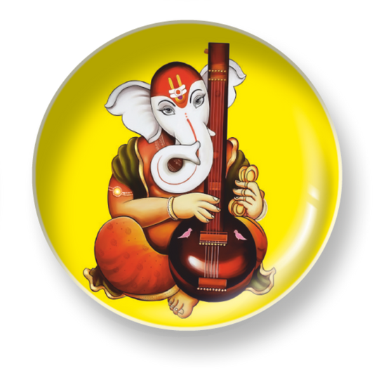 GANESHA PLAYING TANPURA