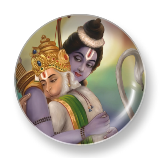 RAM HUGGING HANUMAN