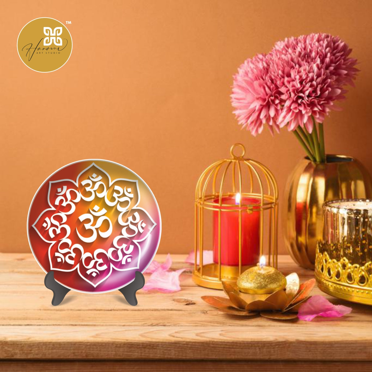 OM COLOUR MANDALA