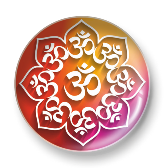 OM COLOUR MANDALA